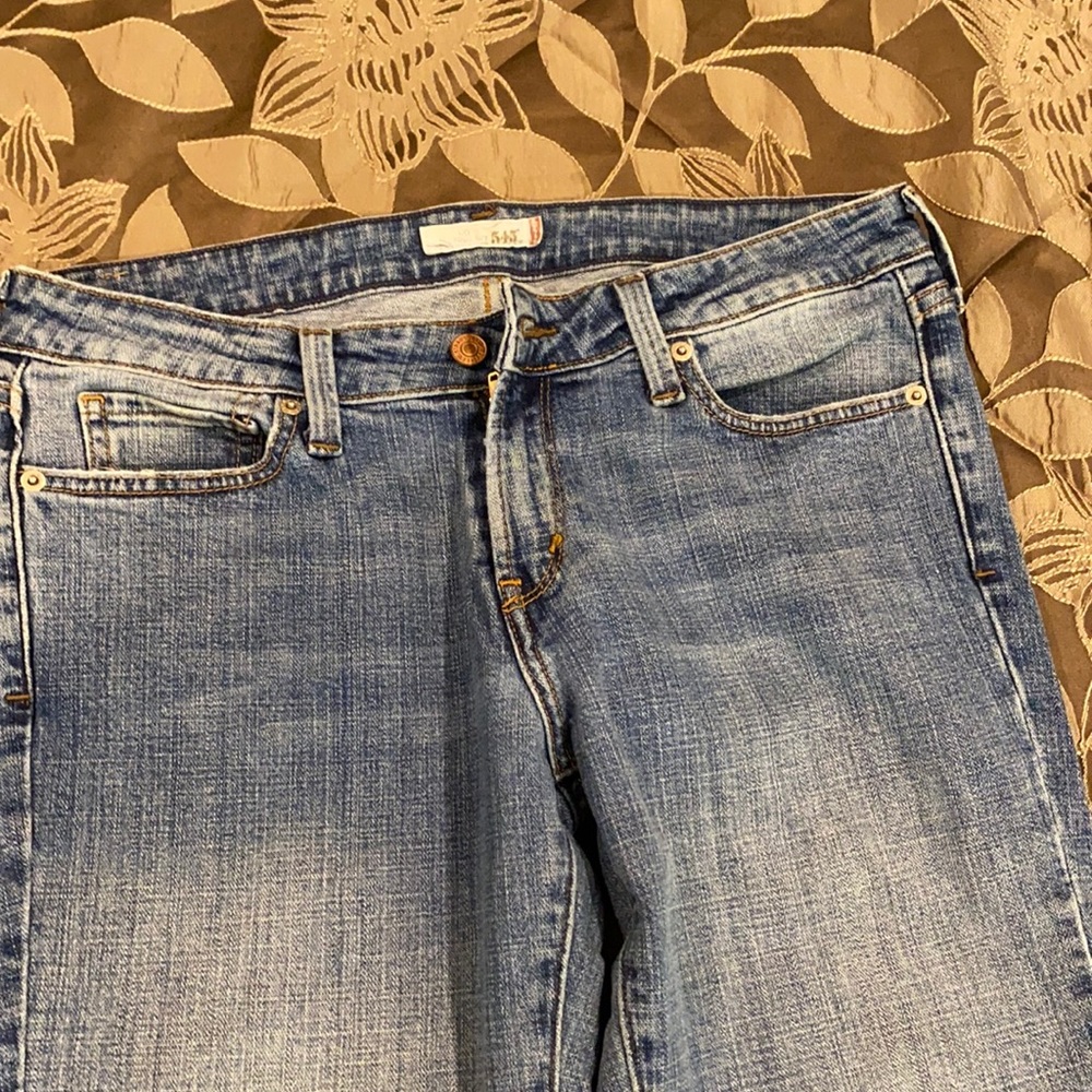 LEVIS LOW BOOTCUT WOMENS 10 MEDIUM